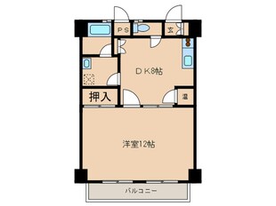 ホワイトメゾンＹＡＭＡＫＩの物件間取画像